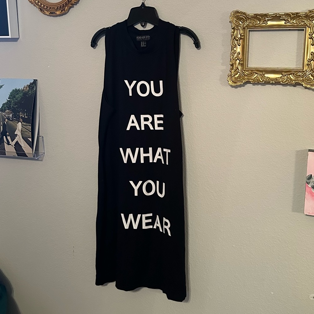 Plus size black midi dress